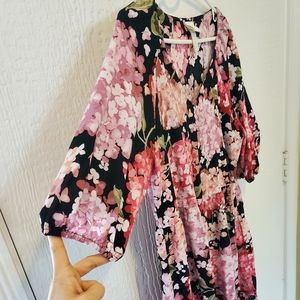 H&M long floral dress